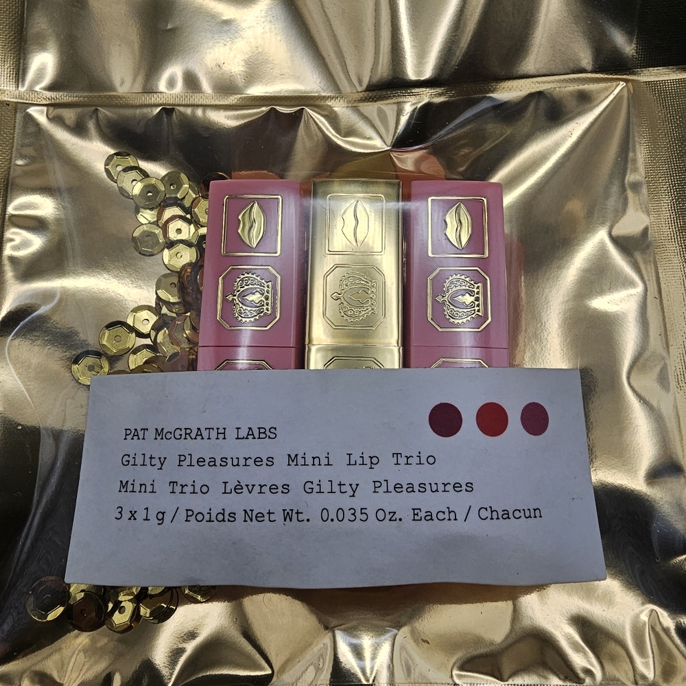 Pat McGrath Gilty Pleasures Mini Lip Trio